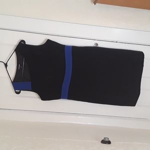 EUC Black and Royal Blue Dress